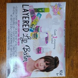 Layered lip balm kit
